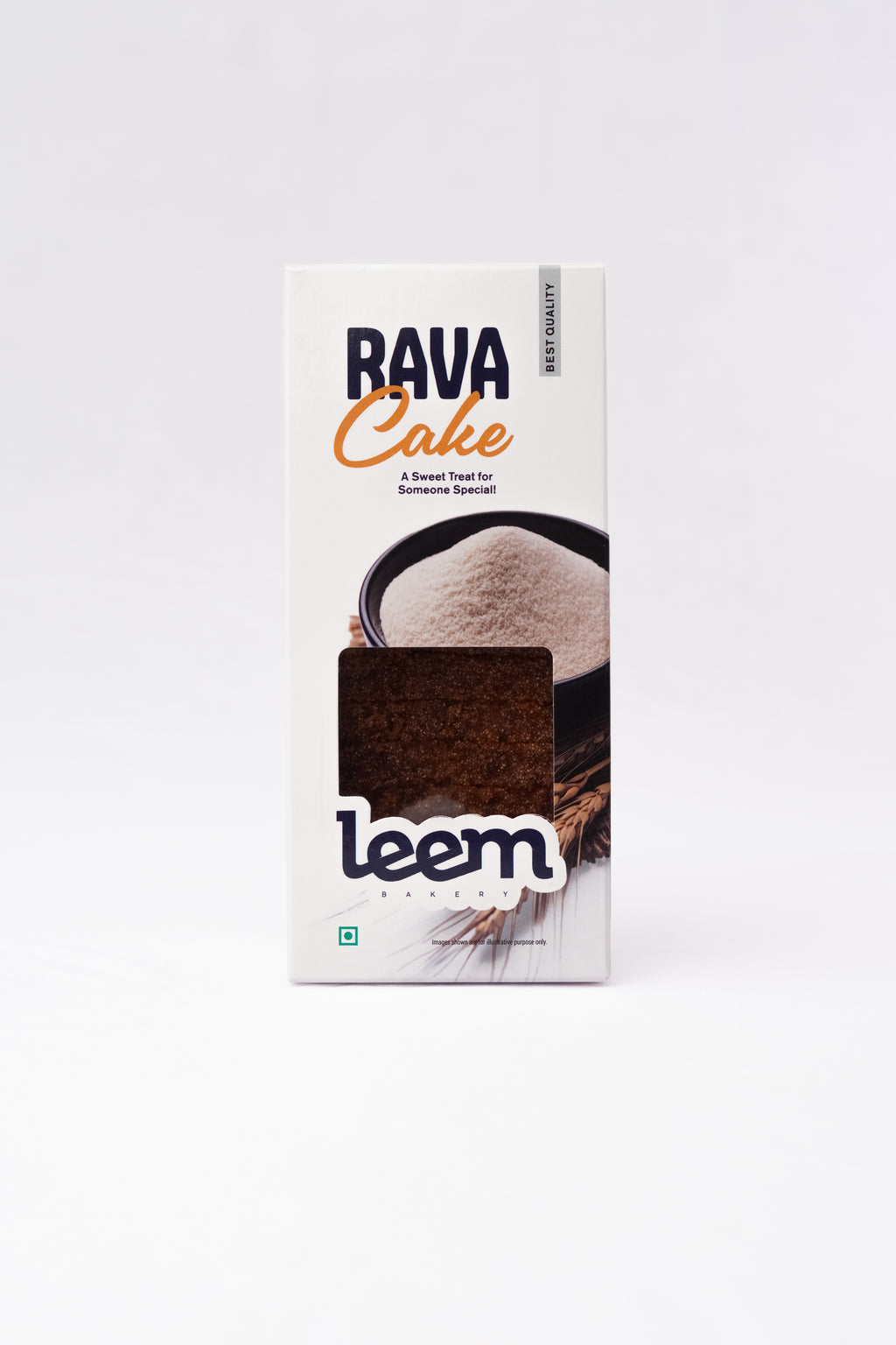 Golden Grain Rava Bar Cake