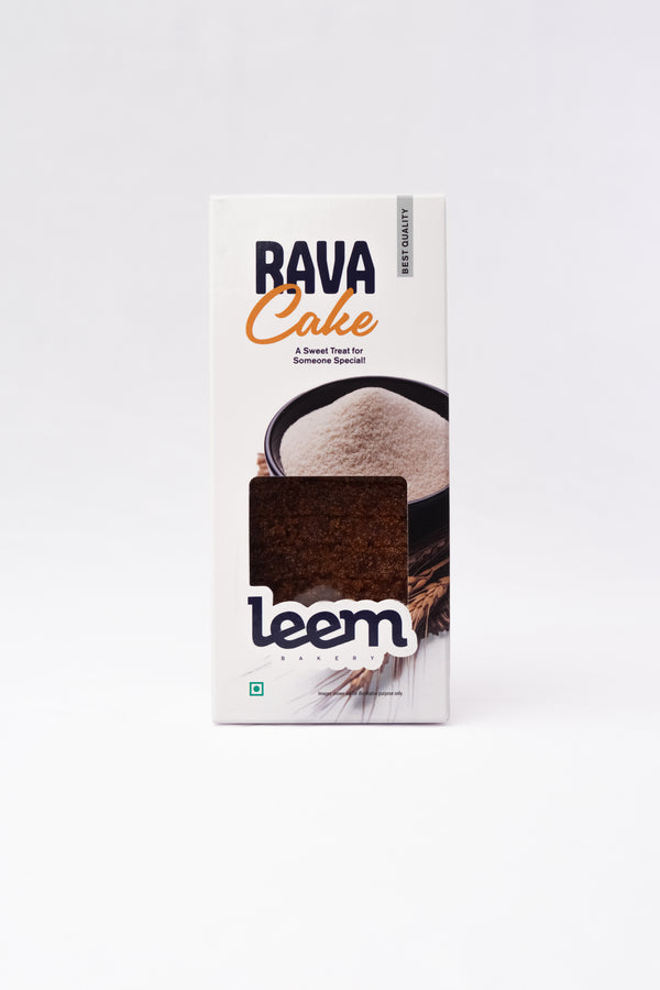 Golden Grain Rava Bar Cake
