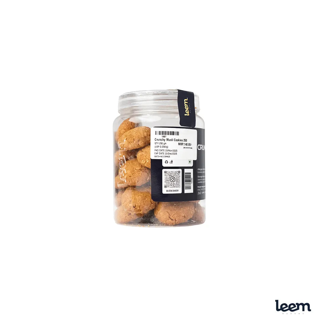 Crunchy Muesli Cookies – Healthy & Wholesome Baked Snack (250g)