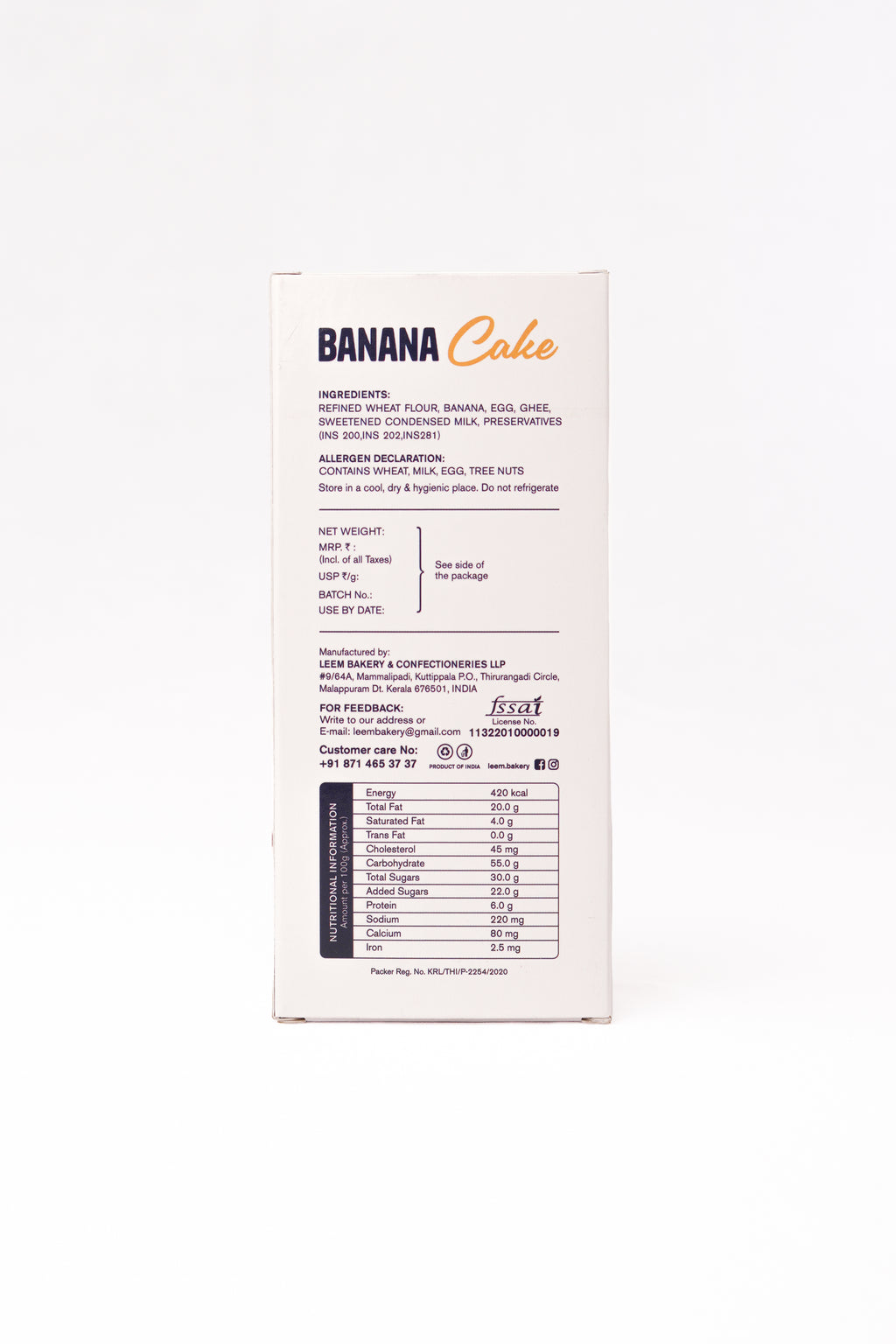 Banana Bar Cake