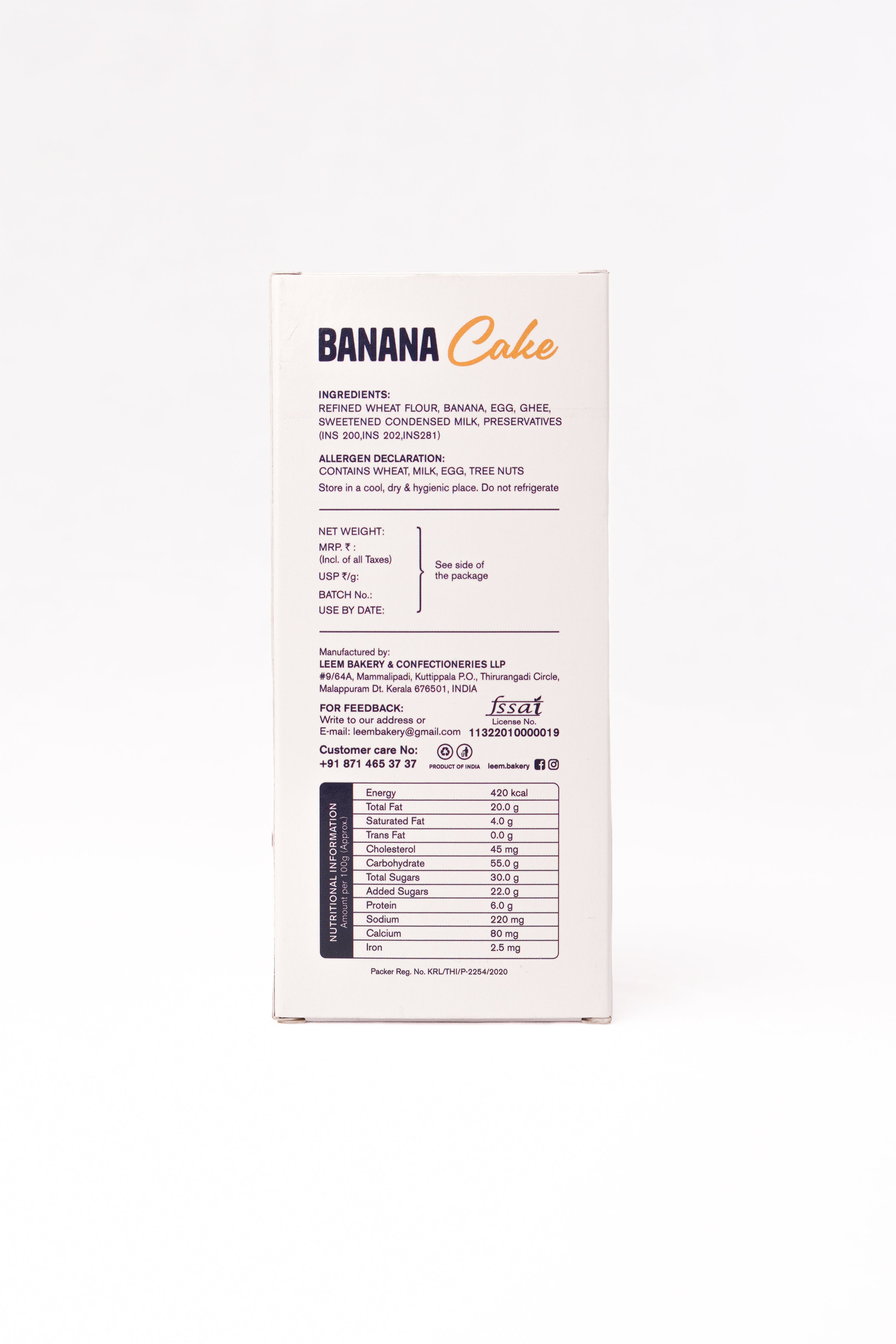 Banana Bar Cake