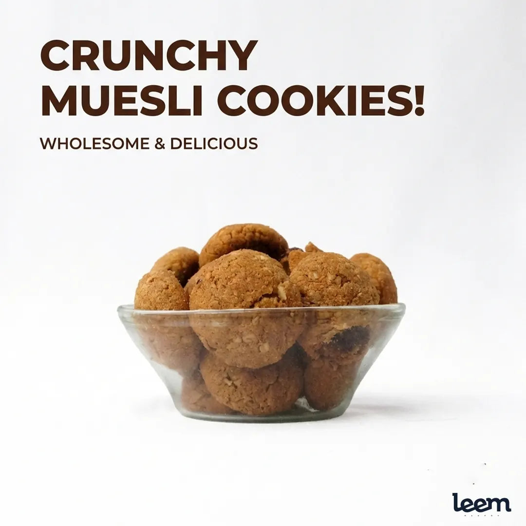 Crunchy Muesli Cookies – Healthy & Wholesome Baked Snack (250g)