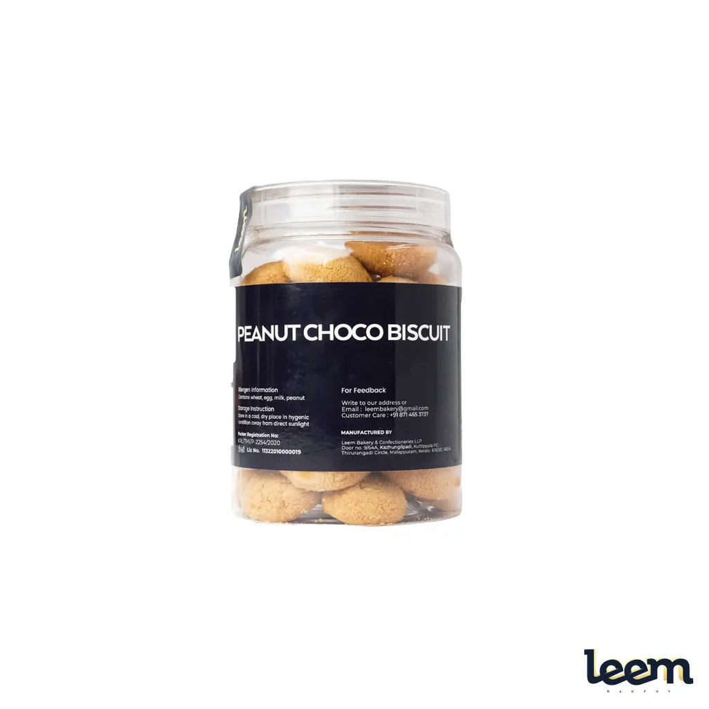 Peanut Chocolate Cookies – Crunchy, Nutty & Chocolatey Delight (250g)