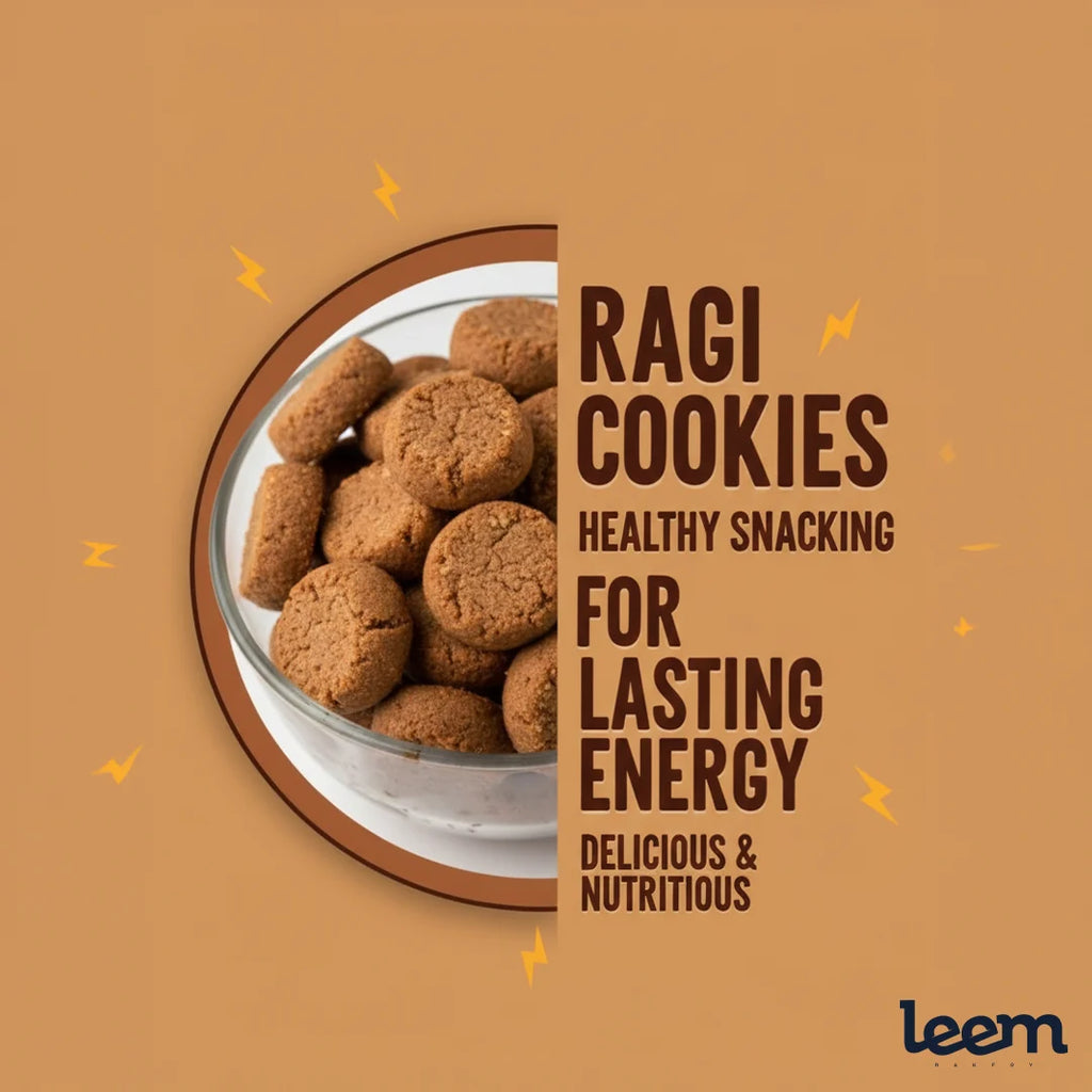 Peanut Ragi Cookies – Healthy Millet Cookies with Nutty Crunch (250g)